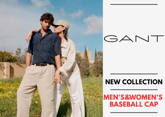 GANT MEN'S & WOMEN'S BASEBALL CAP COLLECTION - 10,40 EUR / PC